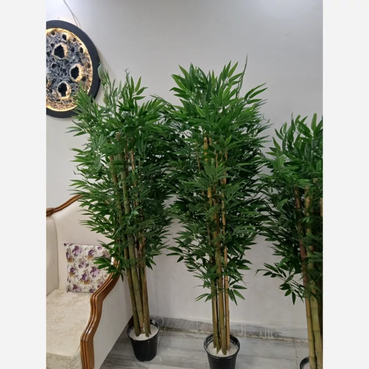 خرید درختچه مصنوعی بامبو قد ۱۲۰