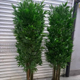 خرید درختچه مصنوعی بامبو قد ۱۹۰ پر حجم و با کیفیت برگ لمسی و قابل شست شو