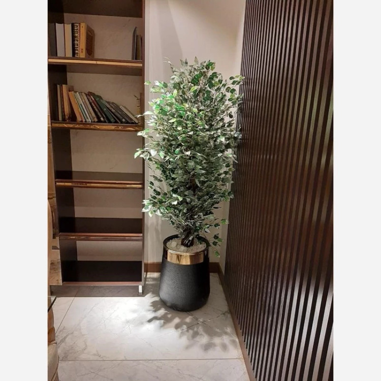 خرید درختچه مصنوعی بنجامین مدل ابلق