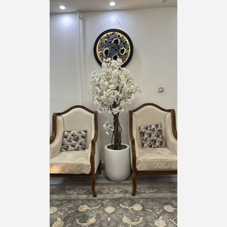 خرید درختچه مصنوعی شکوفه قد ۱۶۰