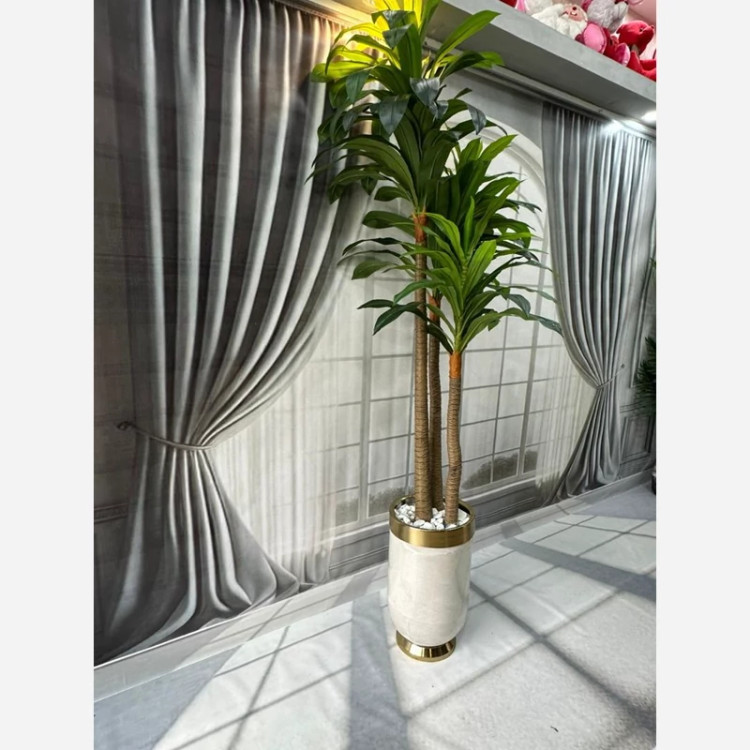 خرید درختچه مصنوعی یوکا با برگ های لمسی و با کیفیت بالا