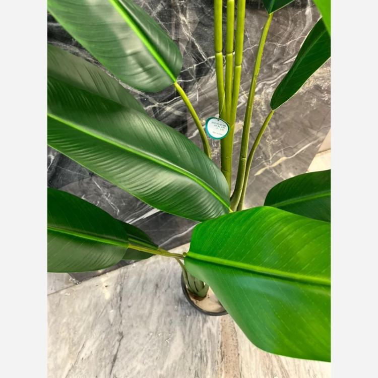 درختچه مصنوعی پرنده بهشتی با برگ های لمسی و قابل شست شو