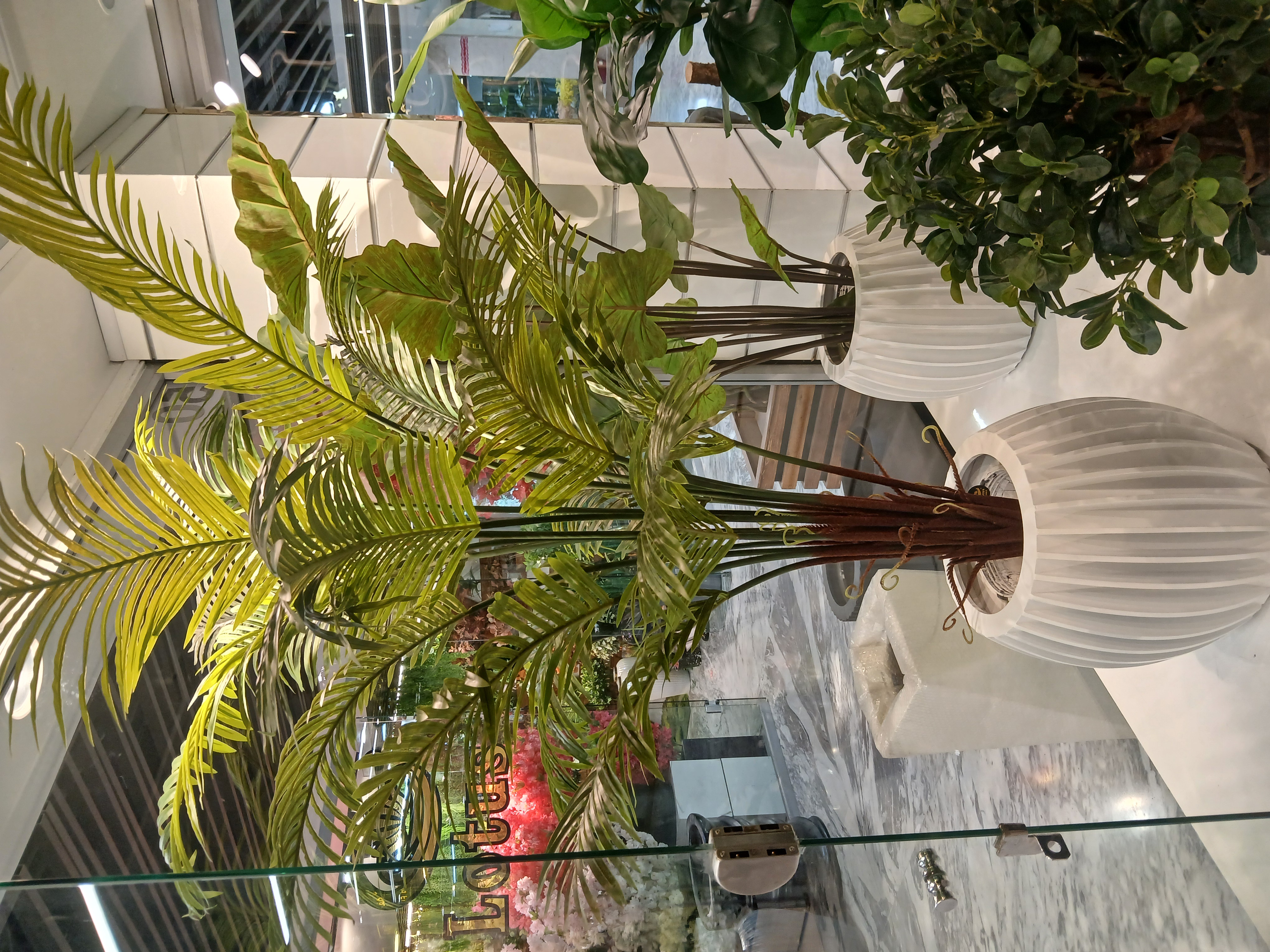 درختچه مصنوعی فینیکس قد ۱۸۰ پرزدار