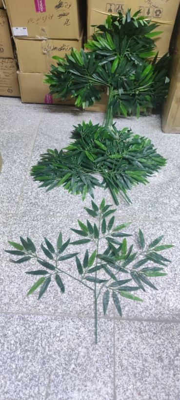 برگ مصنوعی بامبو پر حجم