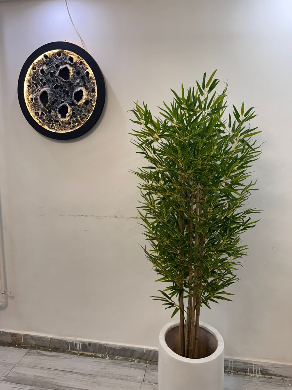 خرید درختچه مصنوعی بامبو با گلدان